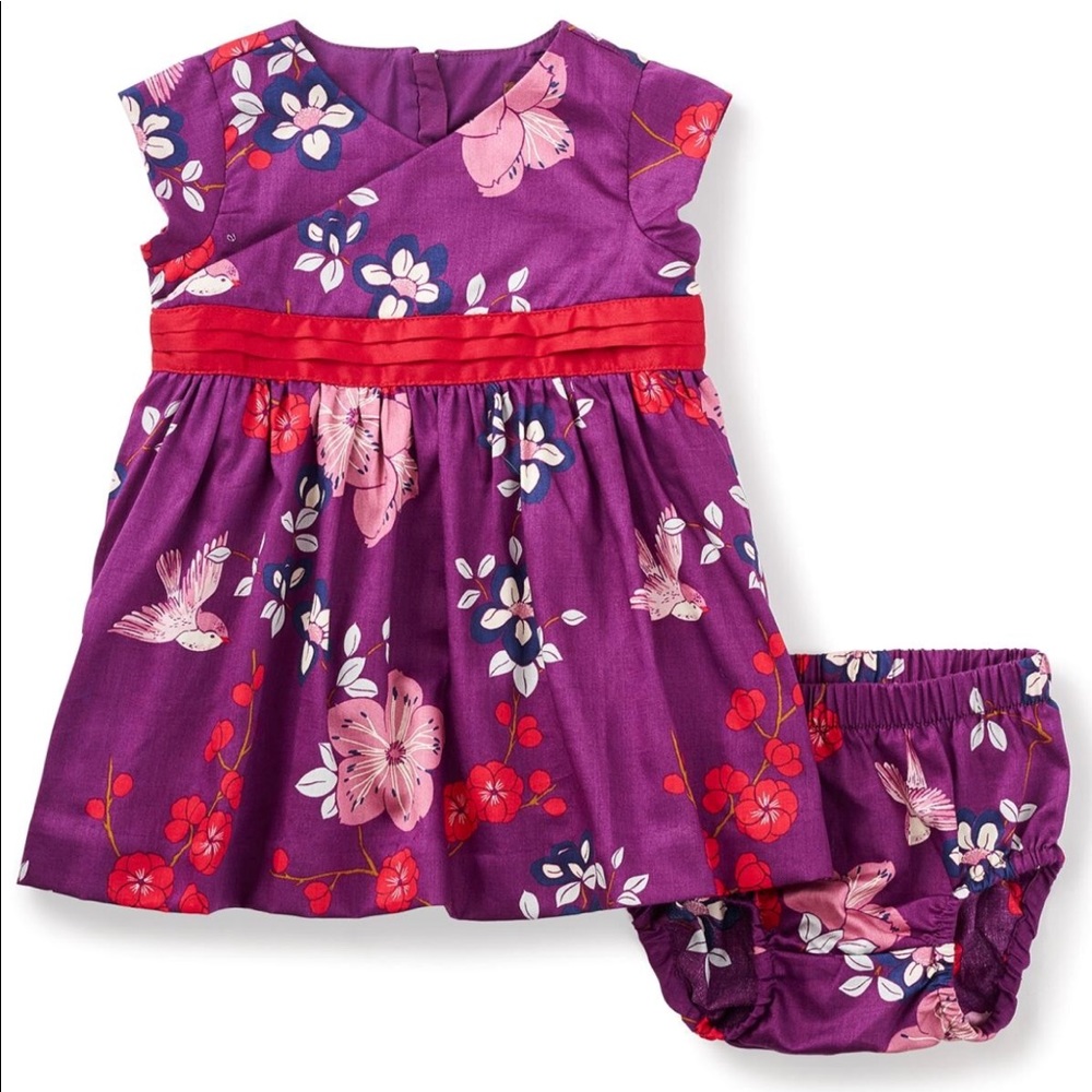 Tea Collection Hatsu toddler wrap dress 18-24 mo